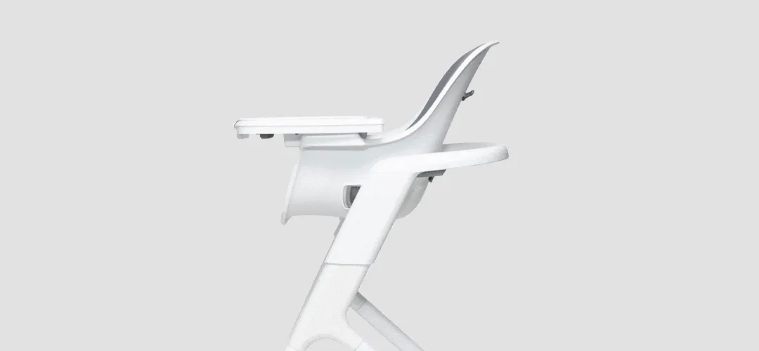 4moms Connect High Chair White/Grey