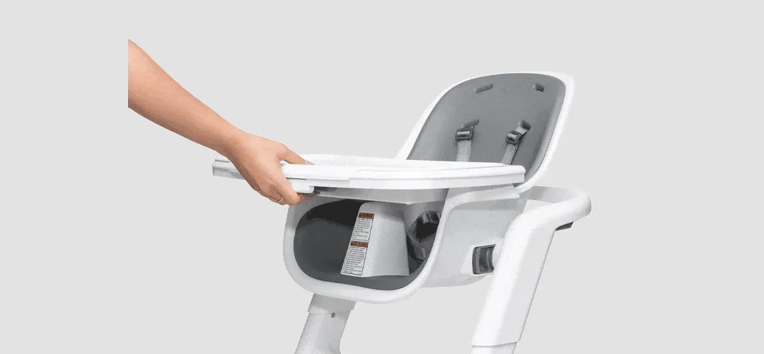 4moms Connect High Chair White/Grey