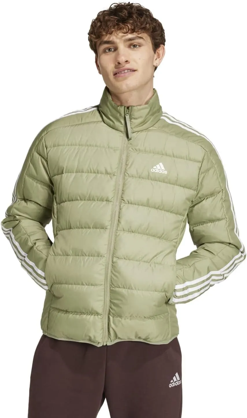 adidas Men's Essentials 3-Stripes Light Down Jacket