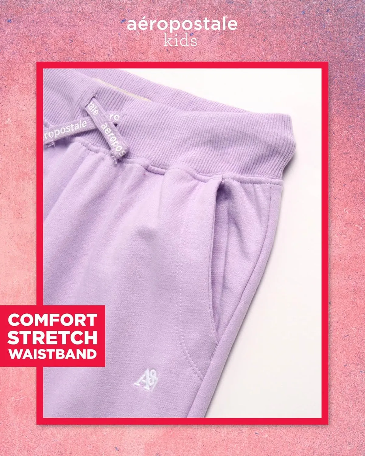 AEROPOSTALE Girls Sweatsuit Set - 2 Piece Fleece Hoodie Sweatshirt, Flare Jogger Sweatpants - Track Suit Set for Girls, 7-16
