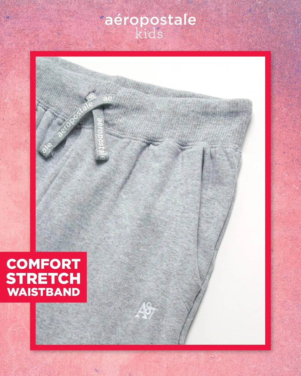 AEROPOSTALE Girls Sweatsuit Set - 2 Piece Fleece Hoodie Sweatshirt, Flare Jogger Sweatpants - Track Suit Set for Girls, 7-16