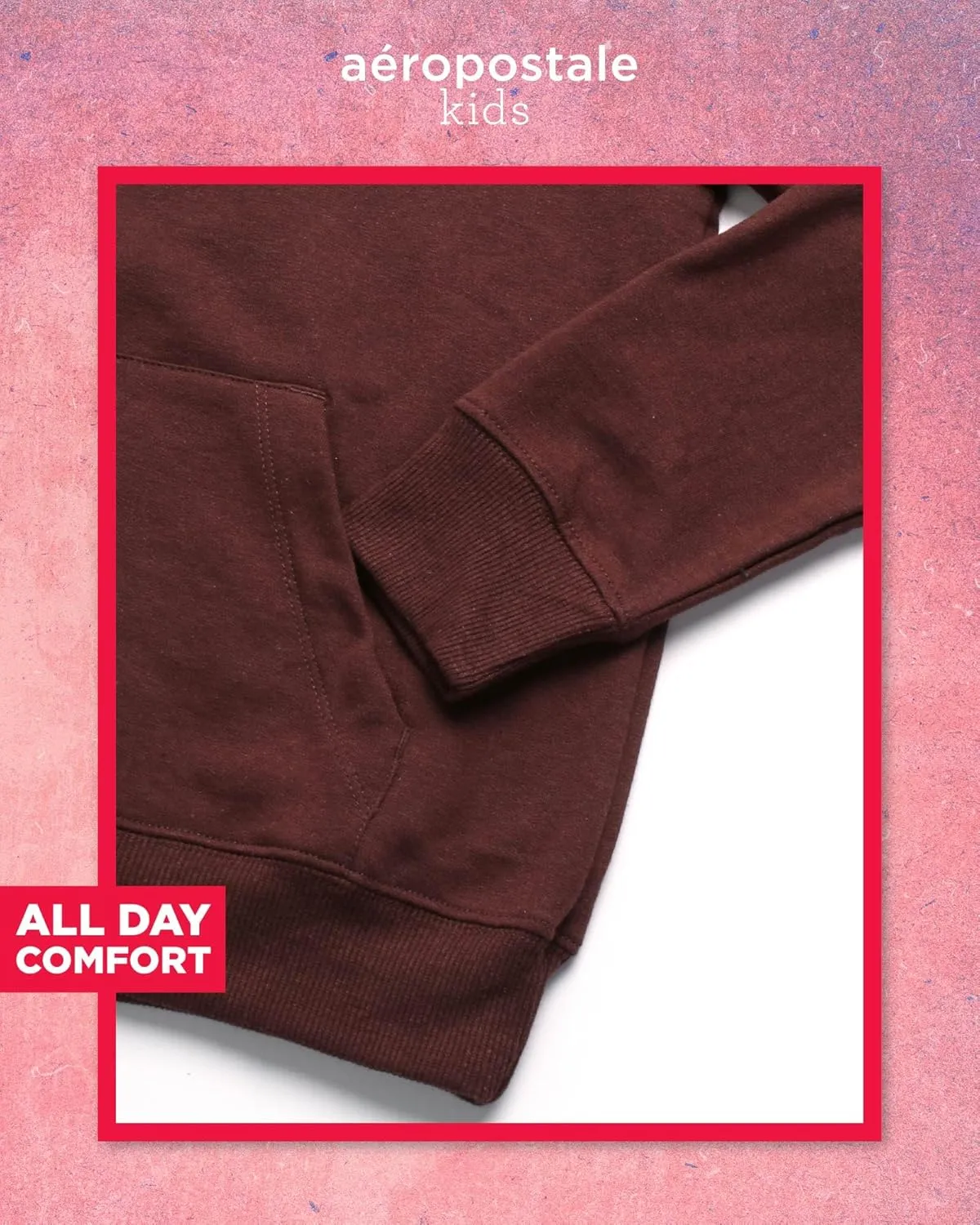 AEROPOSTALE Girls Sweatsuit Set - 2 Piece Fleece Hoodie Sweatshirt, Flare Jogger Sweatpants - Track Suit Set for Girls, 7-16