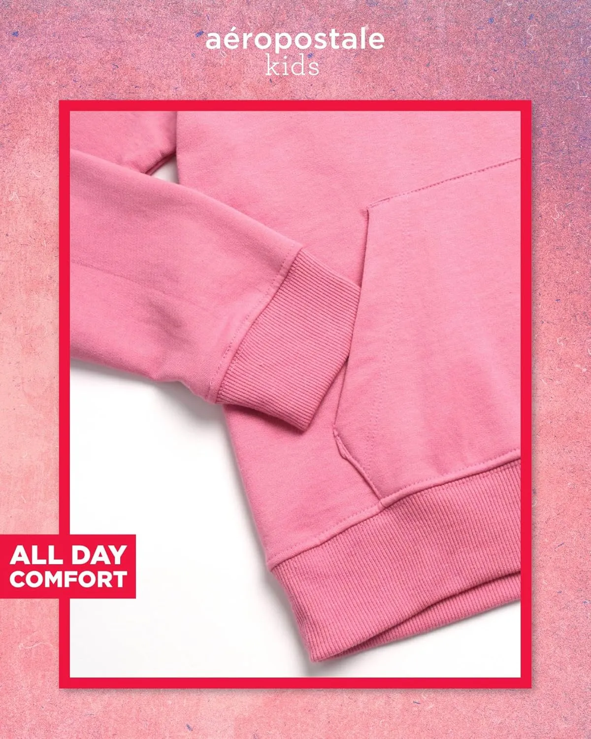 AEROPOSTALE Girls Sweatsuit Set - 2 Piece Fleece Hoodie Sweatshirt, Flare Jogger Sweatpants - Track Suit Set for Girls, 7-16