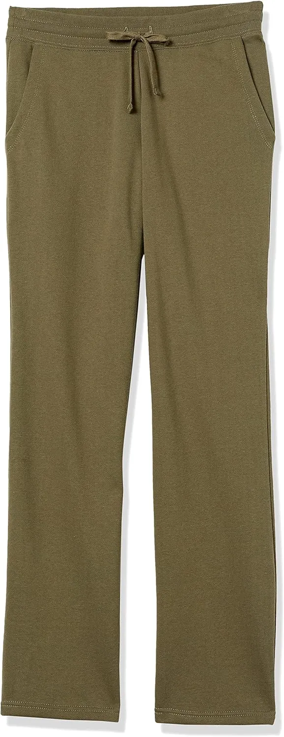 Amazon Essentials Straight Leg Sweatpants for Women, Fleece - (Available in Plus Size)