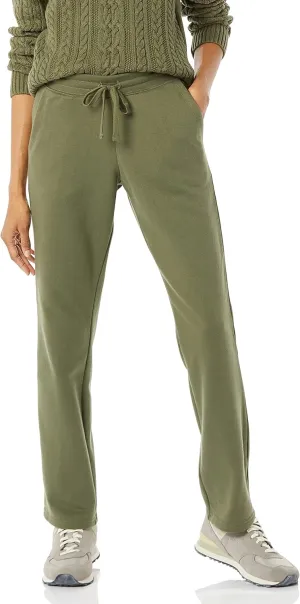Amazon Essentials Straight Leg Sweatpants for Women, Fleece - (Available in Plus Size)