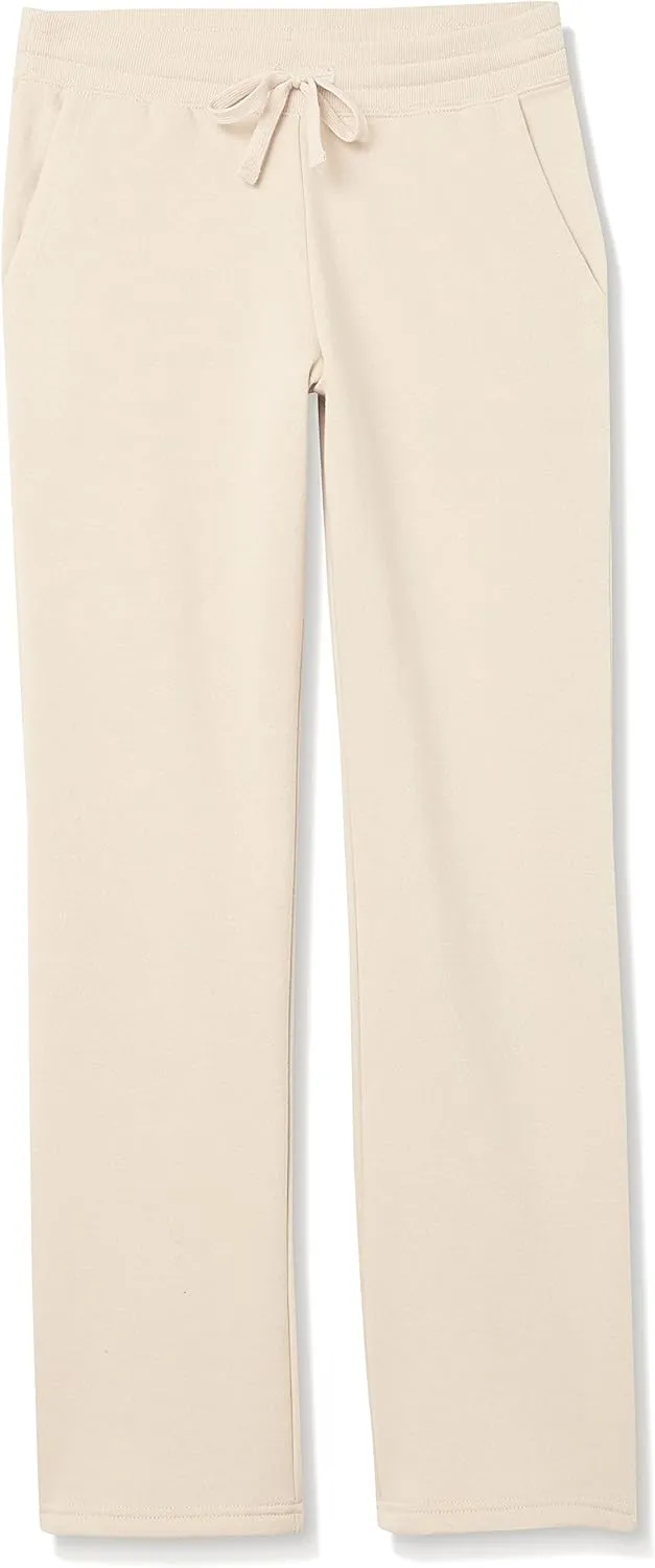 Amazon Essentials Straight Leg Sweatpants for Women, Fleece - (Available in Plus Size)