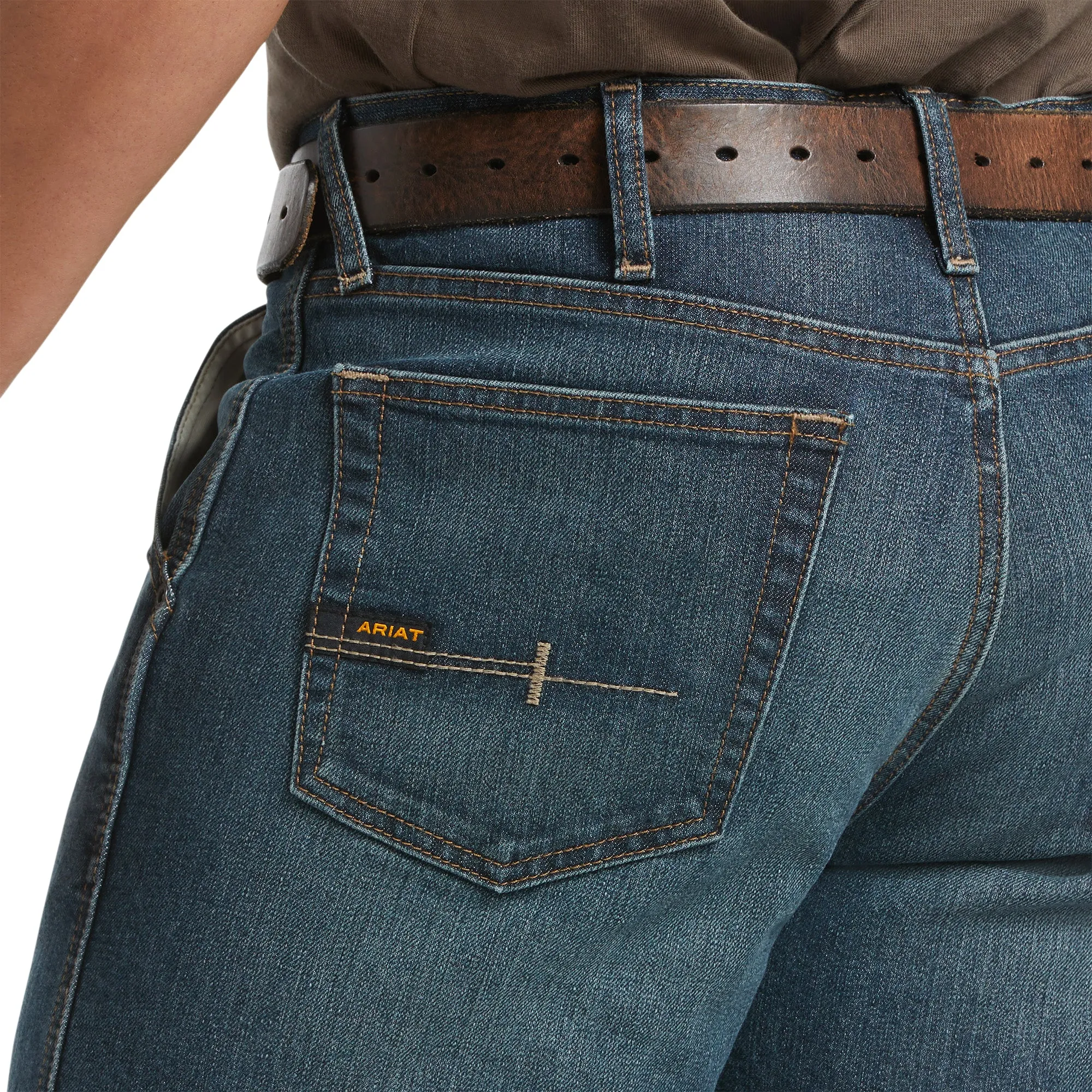 Ariat Rebar DuraStretch Phantom Wash Denim Utility Short