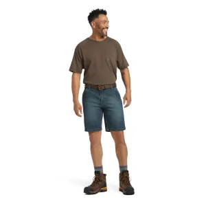 Ariat Rebar DuraStretch Phantom Wash Denim Utility Short