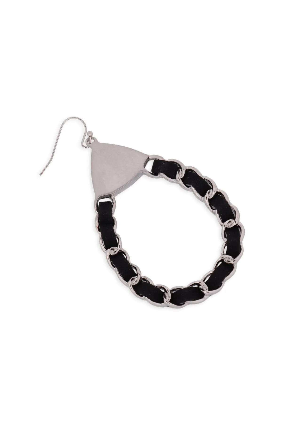 B4e2670 - Chanel Link Chain Drop Earrings