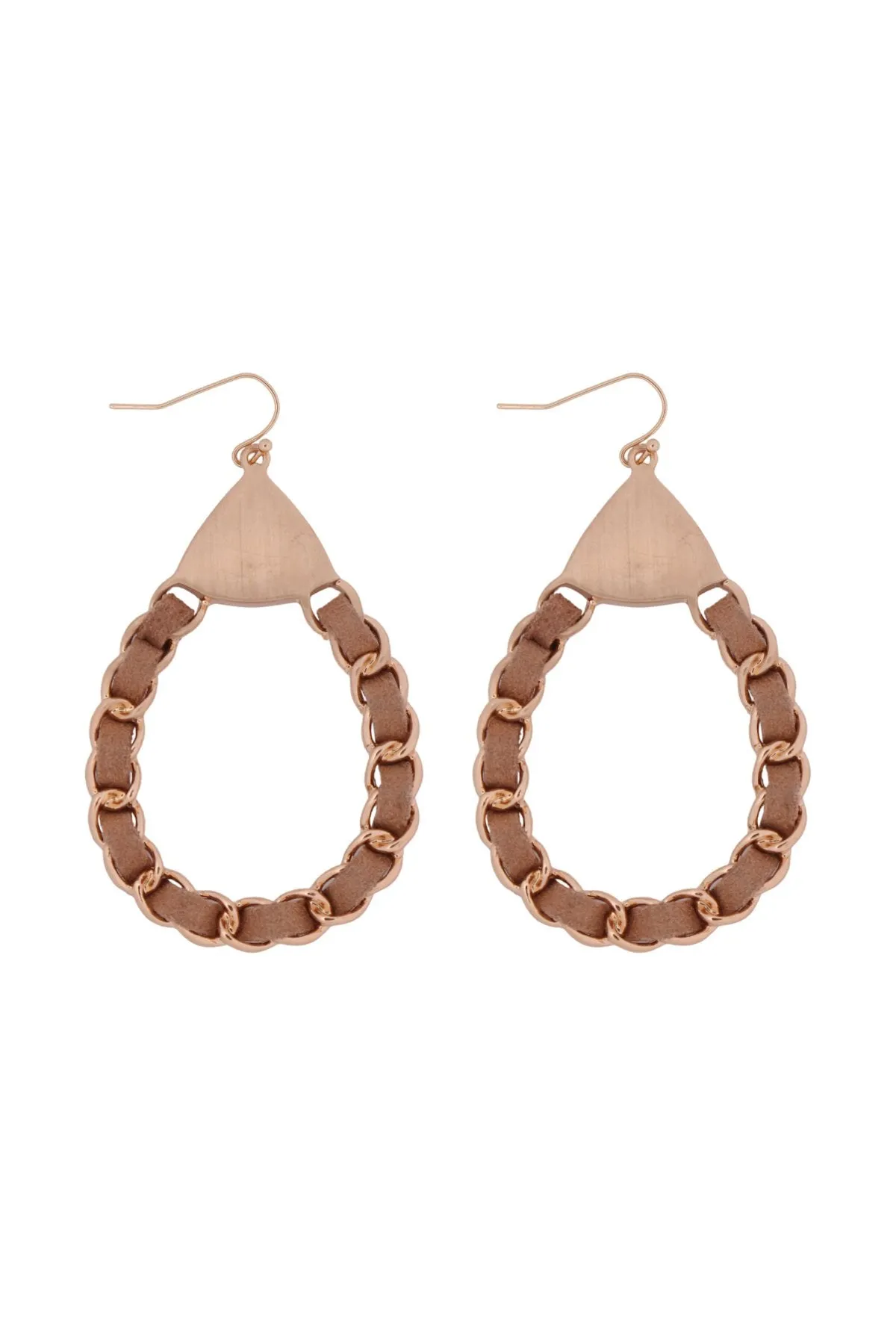 B4e2670 - Chanel Link Chain Drop Earrings