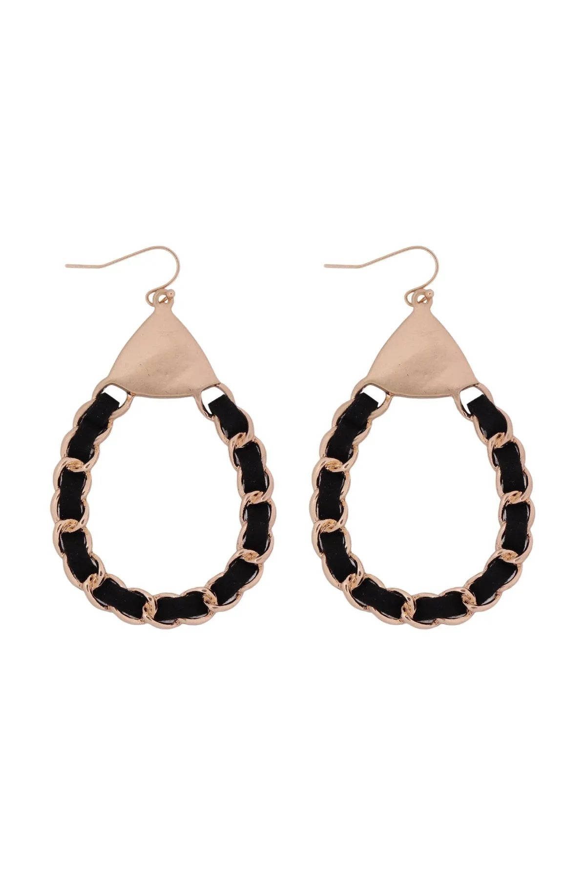 B4e2670 - Chanel Link Chain Drop Earrings