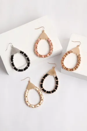 B4e2670 - Chanel Link Chain Drop Earrings