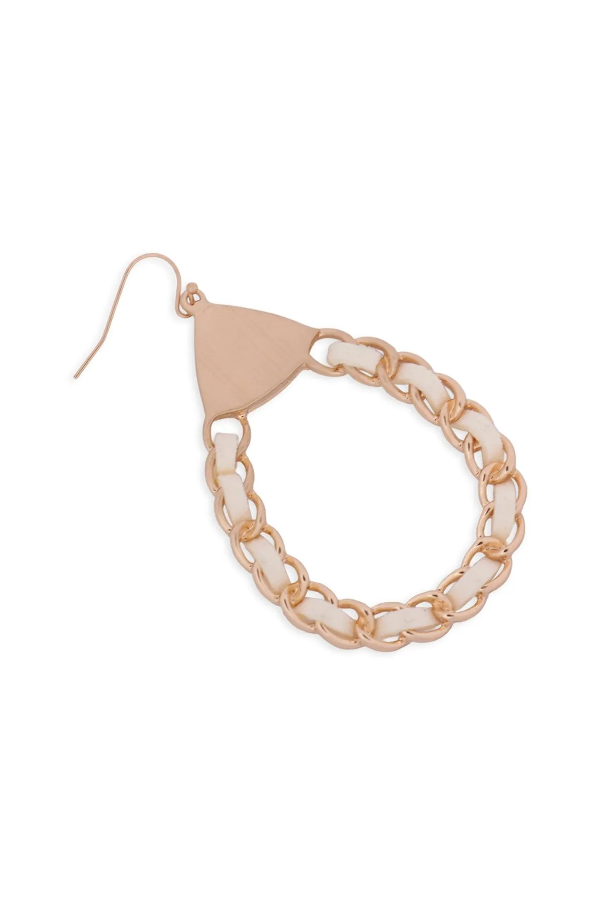 B4e2670 - Chanel Link Chain Drop Earrings