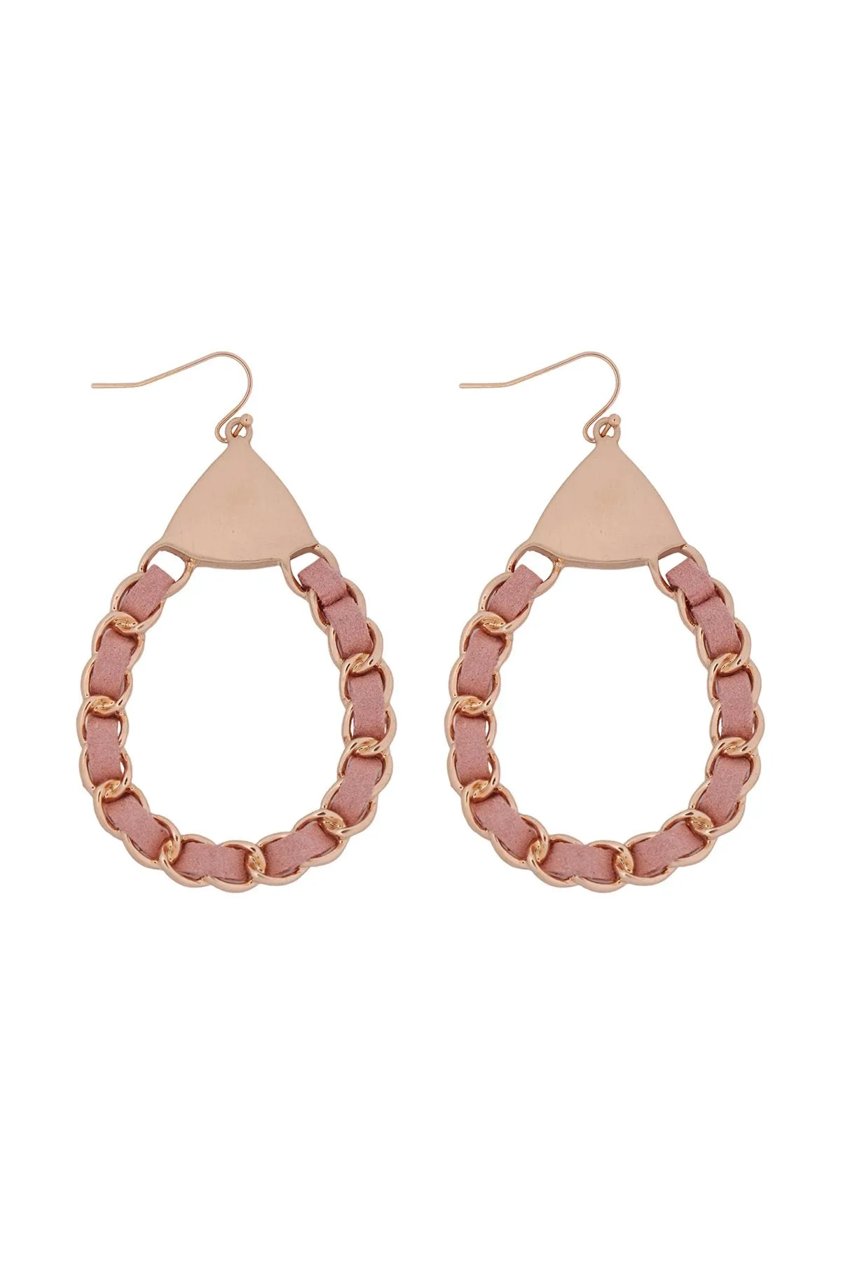 B4e2670 - Chanel Link Chain Drop Earrings