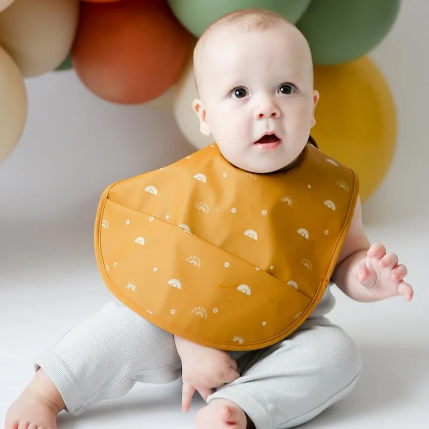 Baby Snuggle Waterproof Bib - Sunrise