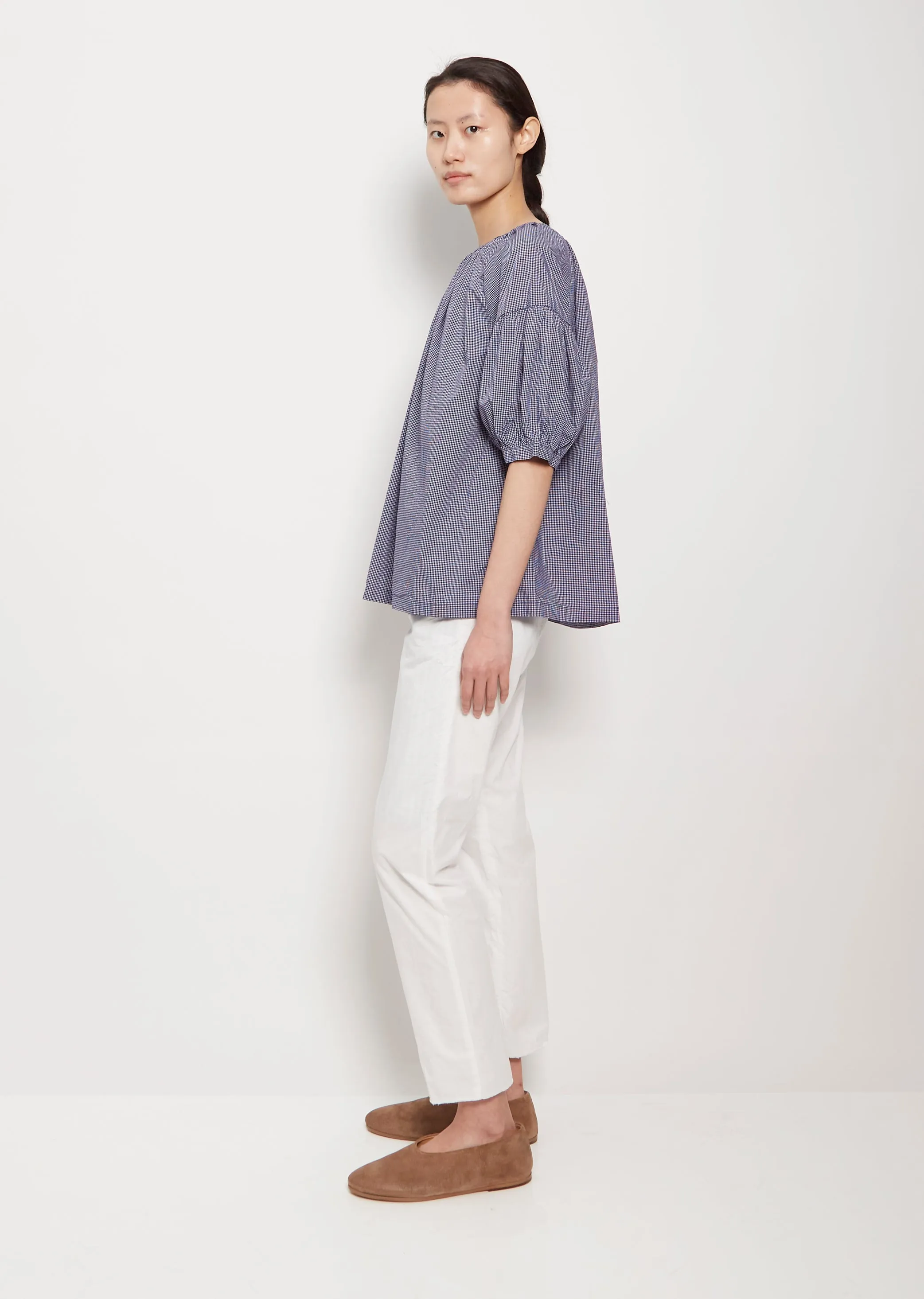 Balloon Cotton Shirt