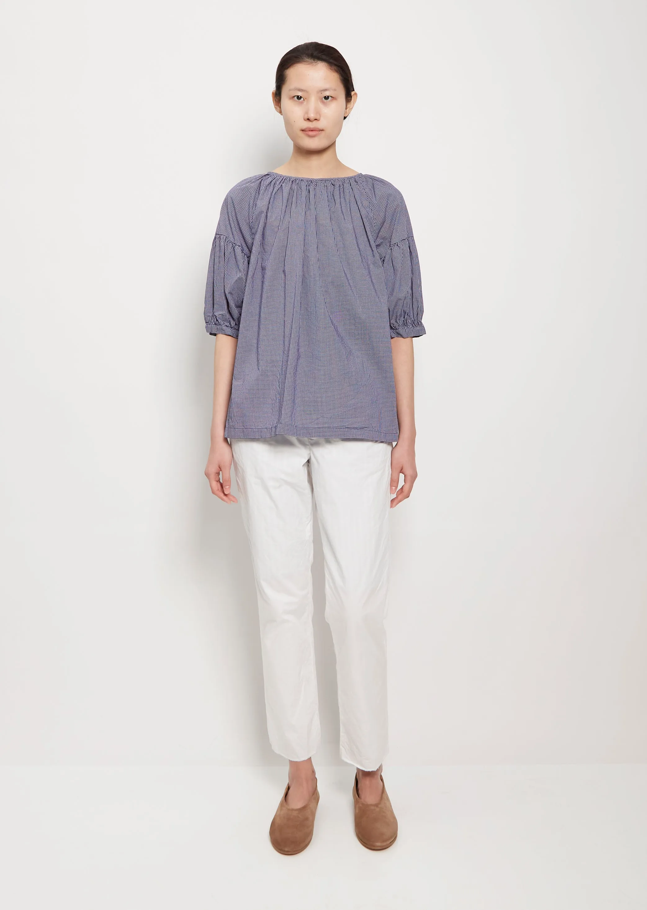 Balloon Cotton Shirt