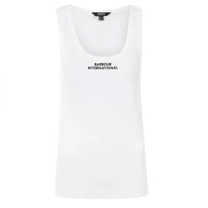 Barbour Ozanne Ladies Top in White