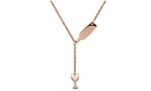 Beer Cup Long Pendant Necklace For Women