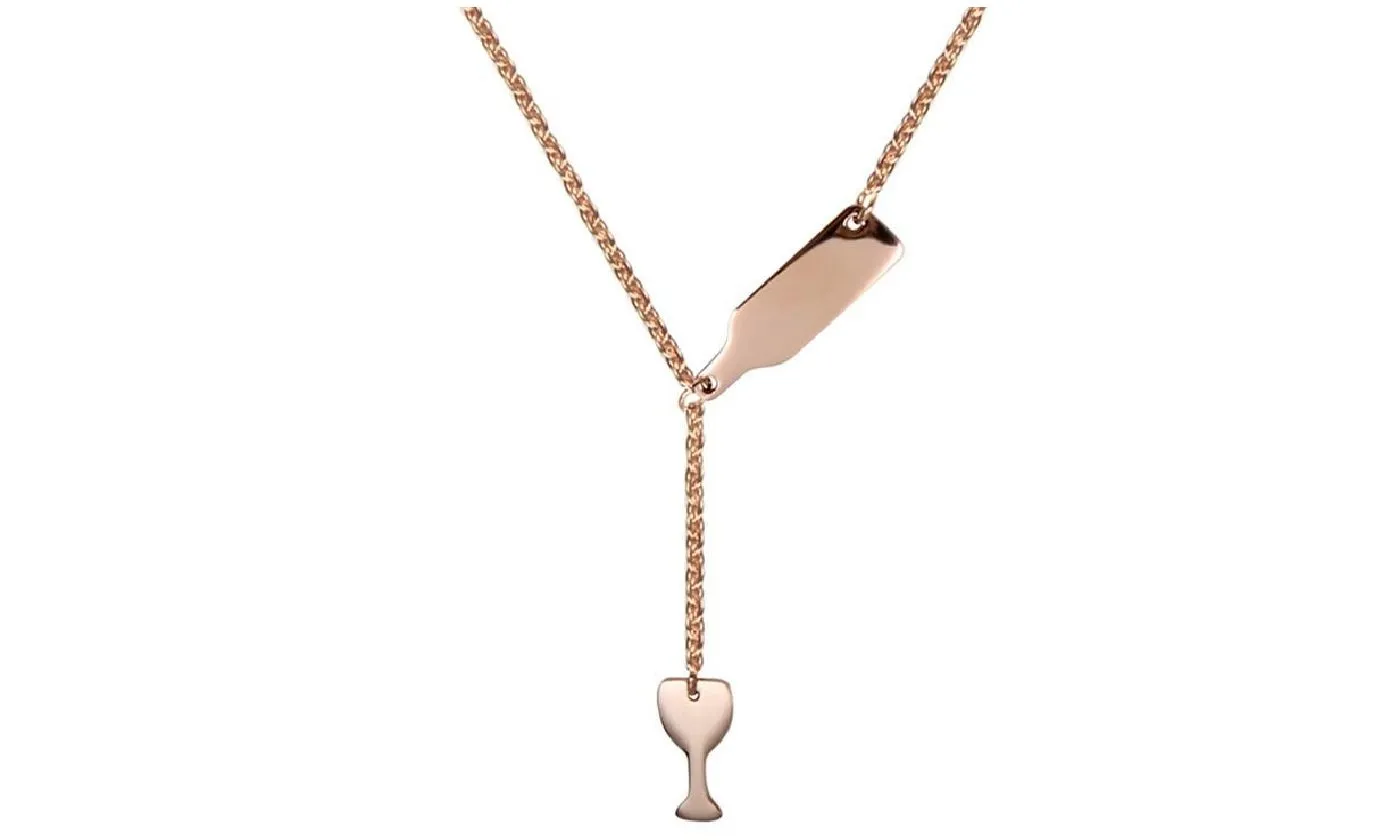 Beer Cup Long Pendant Necklace For Women