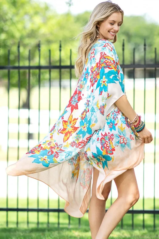 Bliss Floral Kimono