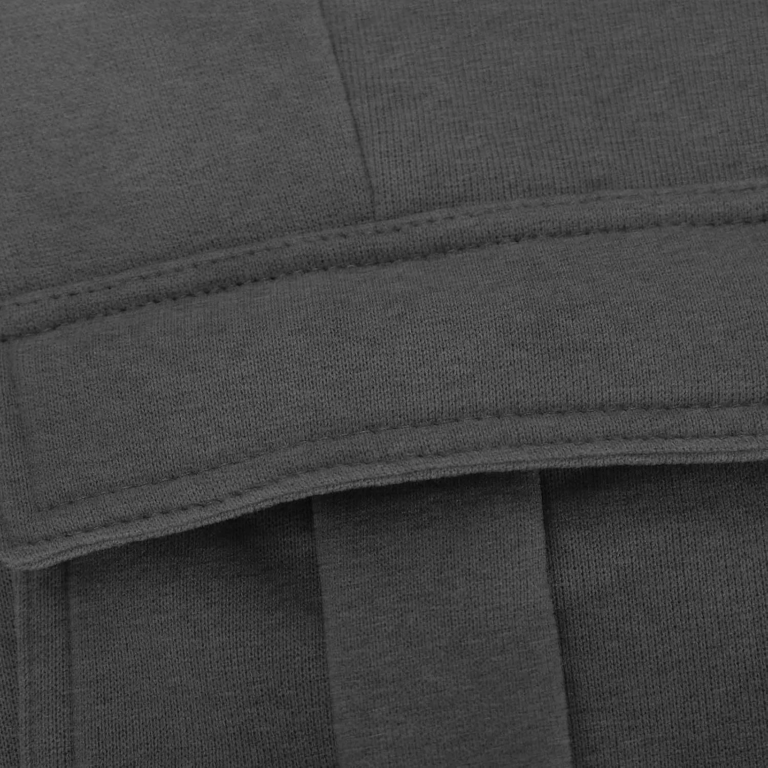 Boys' Open Bottom Fleece-Lined Sweatpants with Pockets High Elastic Waist Baggy Wide Straight Leg Pants 5-15 Years