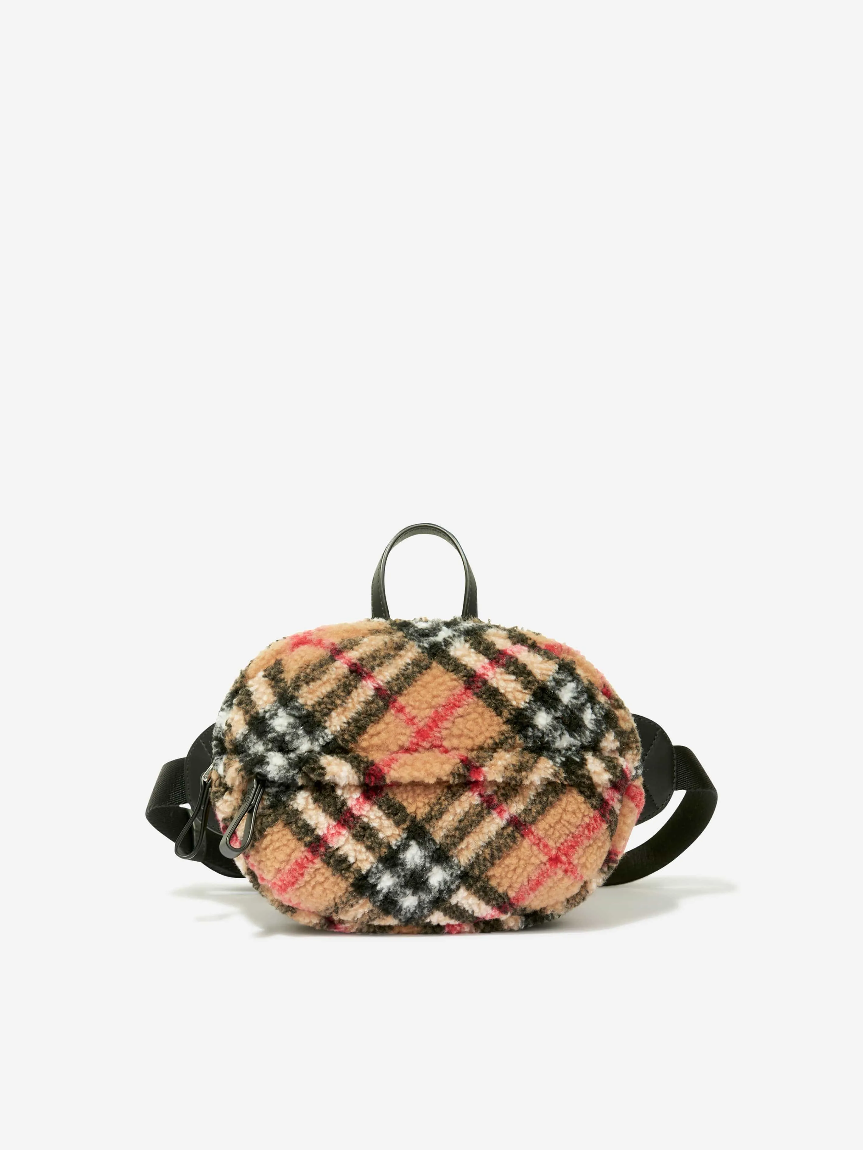 Burberry Kids Archive Check Belt Bag in Beige (29.5cm)