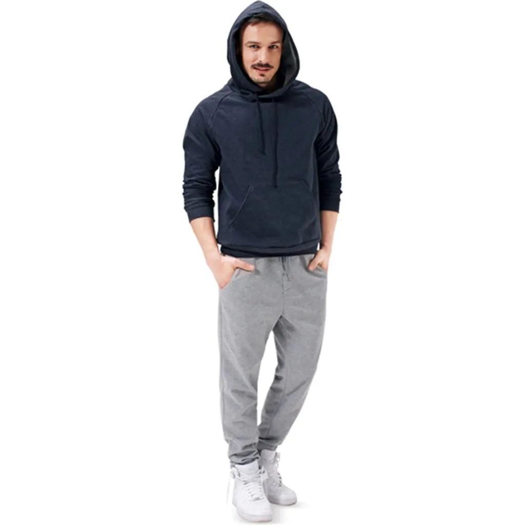 Burda B6718 Men's Pullover Hoodie Sewing Pattern