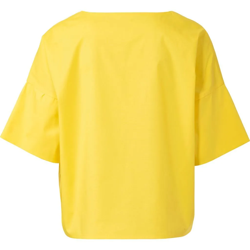 Burda Style Pattern 6243 Misses' Top - Round Neckline - Boxy Shape - Frills