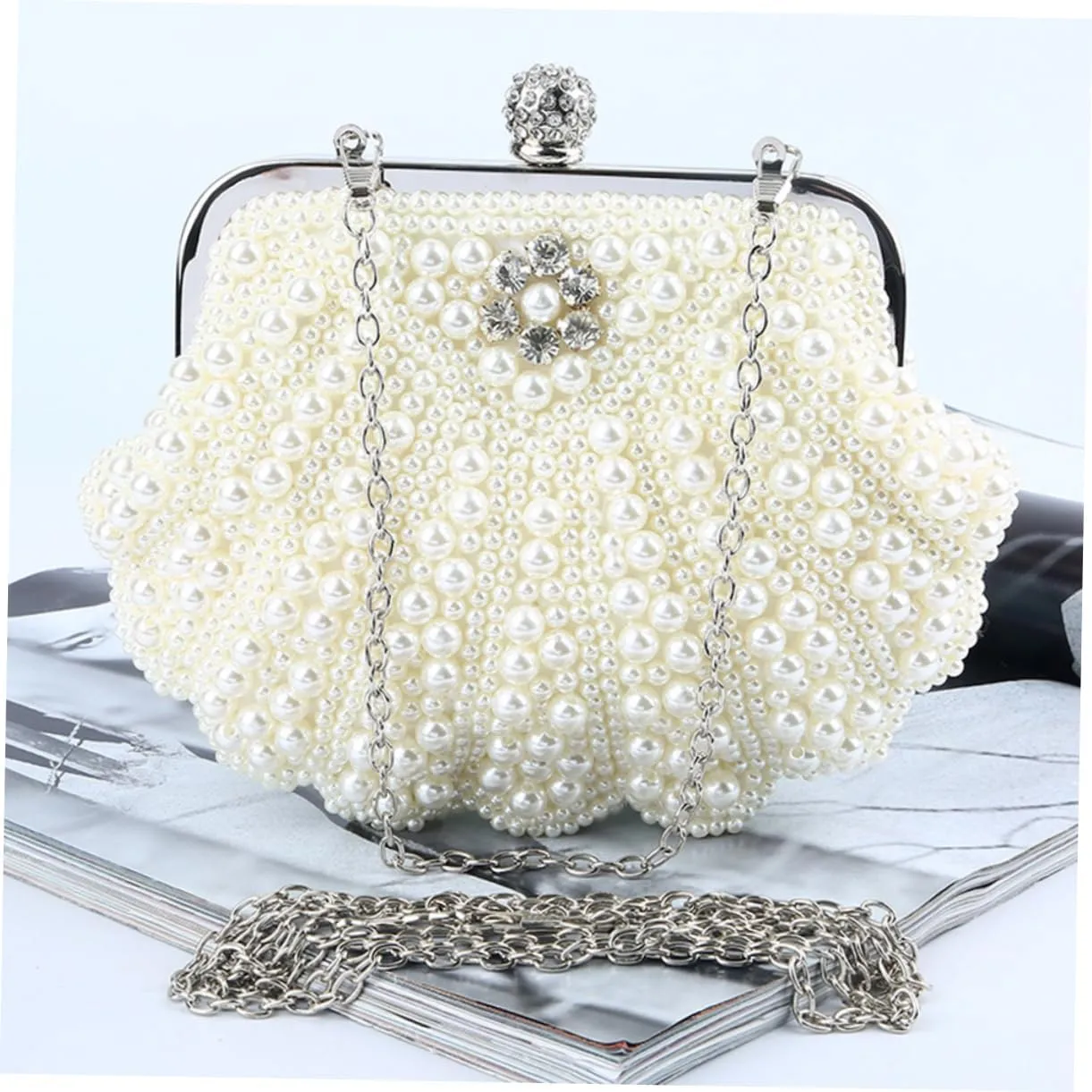 Business Card Storage Clutch Wallet for Women Party Packs Prom Bag Party Bags Polyester Bag Hand Clutch