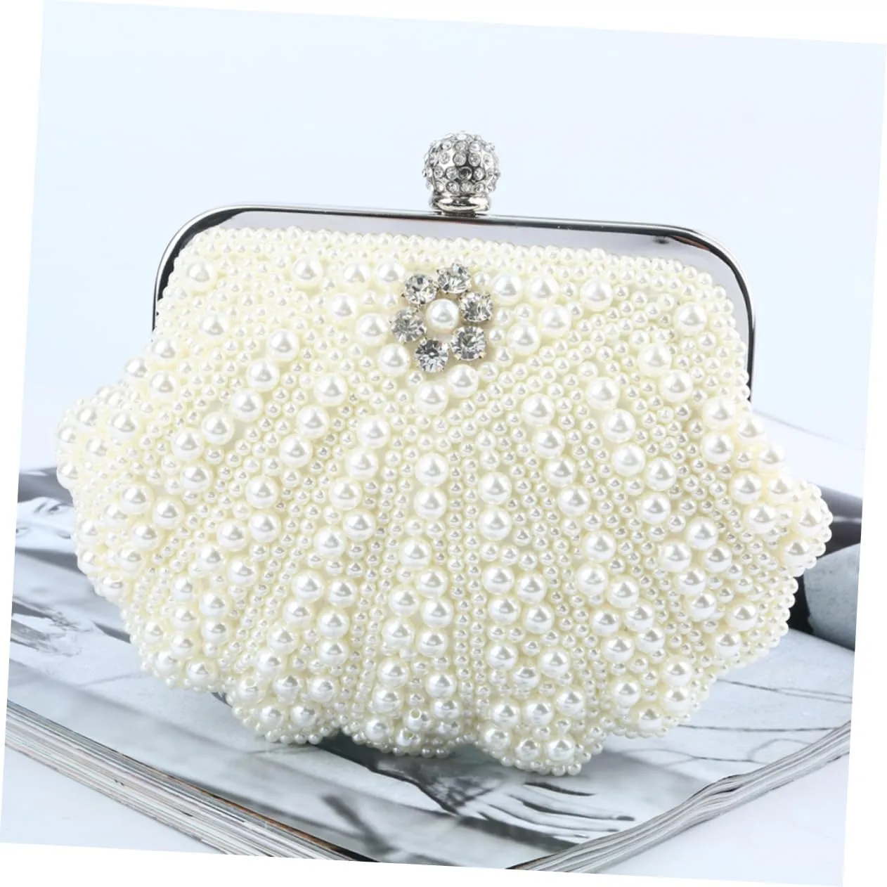 Business Card Storage Clutch Wallet for Women Party Packs Prom Bag Party Bags Polyester Bag Hand Clutch