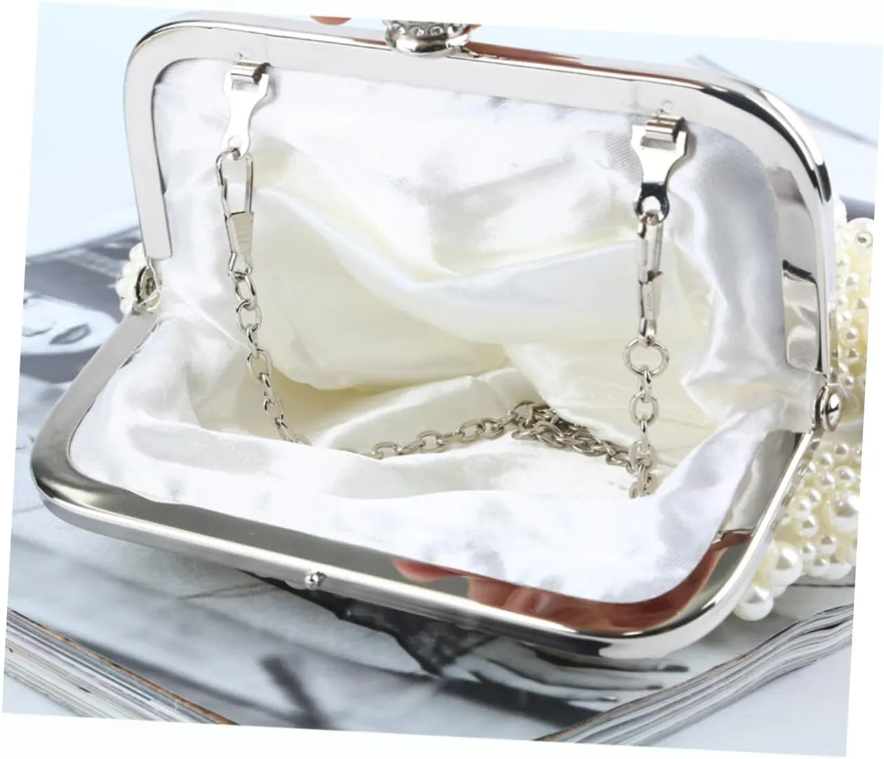 Business Card Storage Clutch Wallet for Women Party Packs Prom Bag Party Bags Polyester Bag Hand Clutch