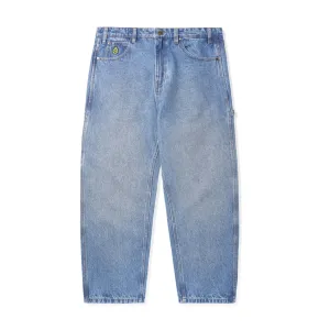 BUTTER GOODS WEATHERGEAR HEAVY WEIGHT DENIM JEANS WORN INDIGO