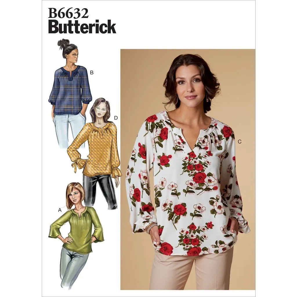 Butterick Pattern B6632 Misses' Top