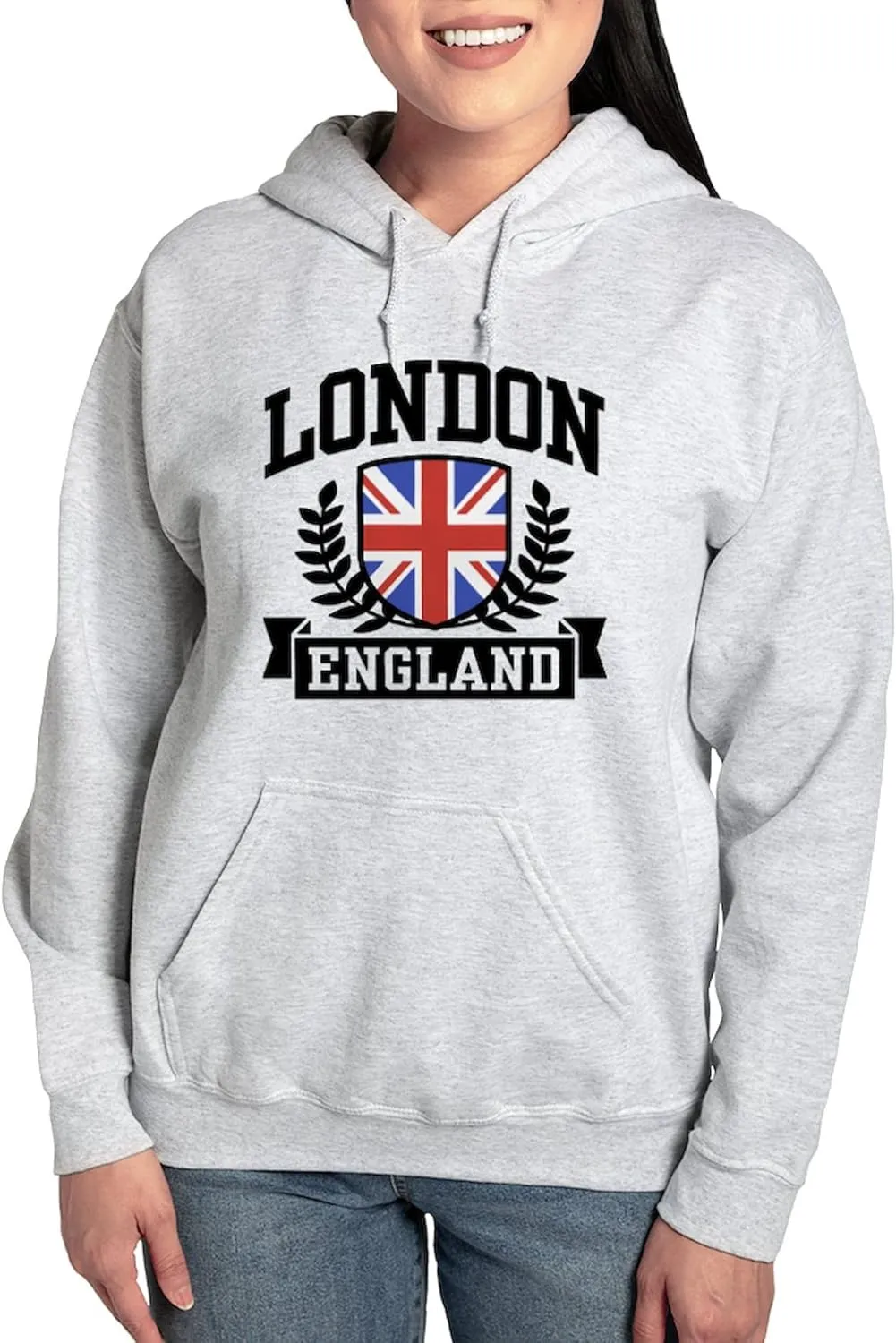 CafePress London England Sweatshirt Women's Light Hooded Pullover Sweatshirt