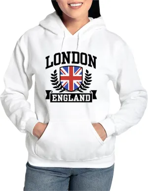 CafePress London England Sweatshirt Women's Light Hooded Pullover Sweatshirt