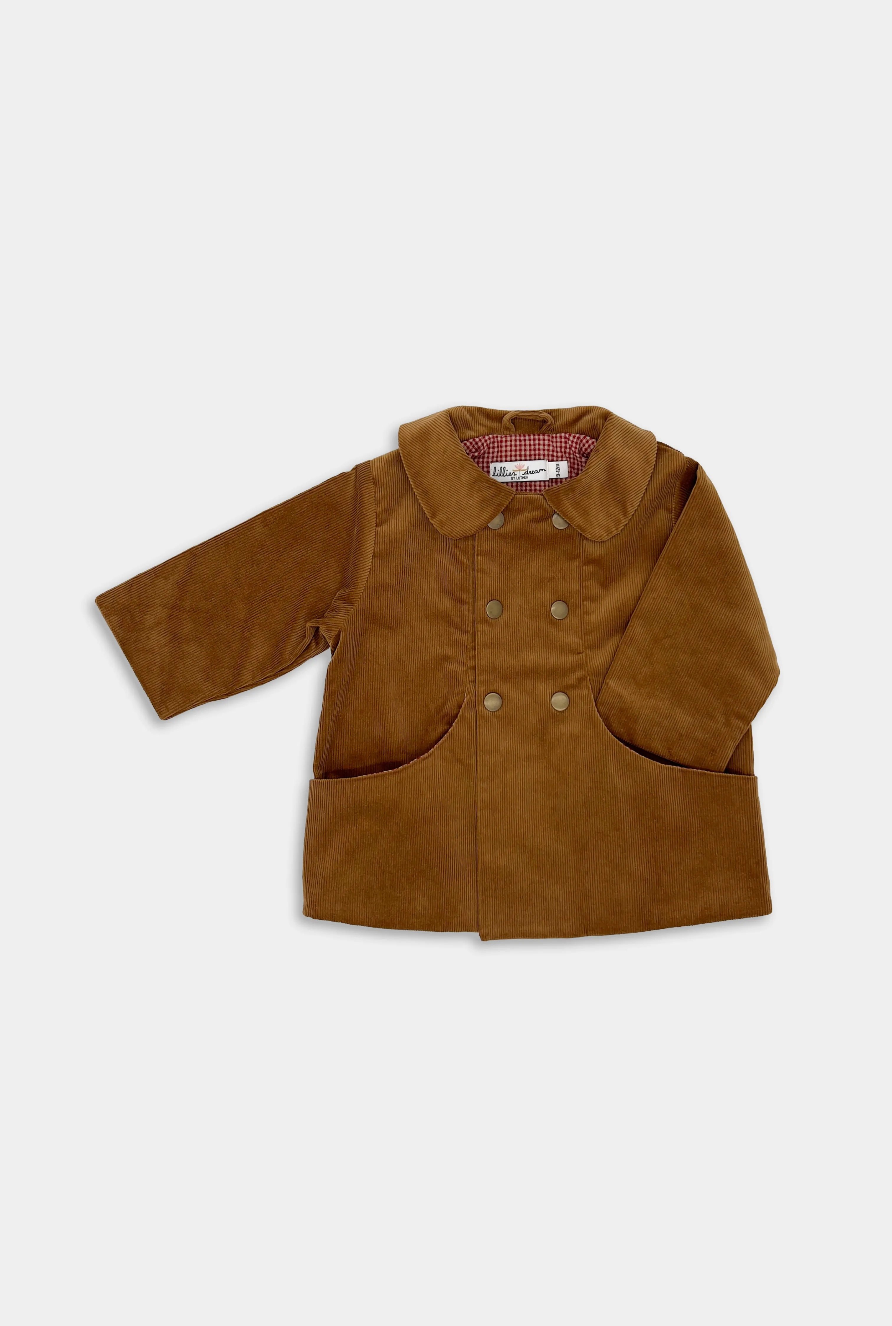 Camel Corduroy Coat