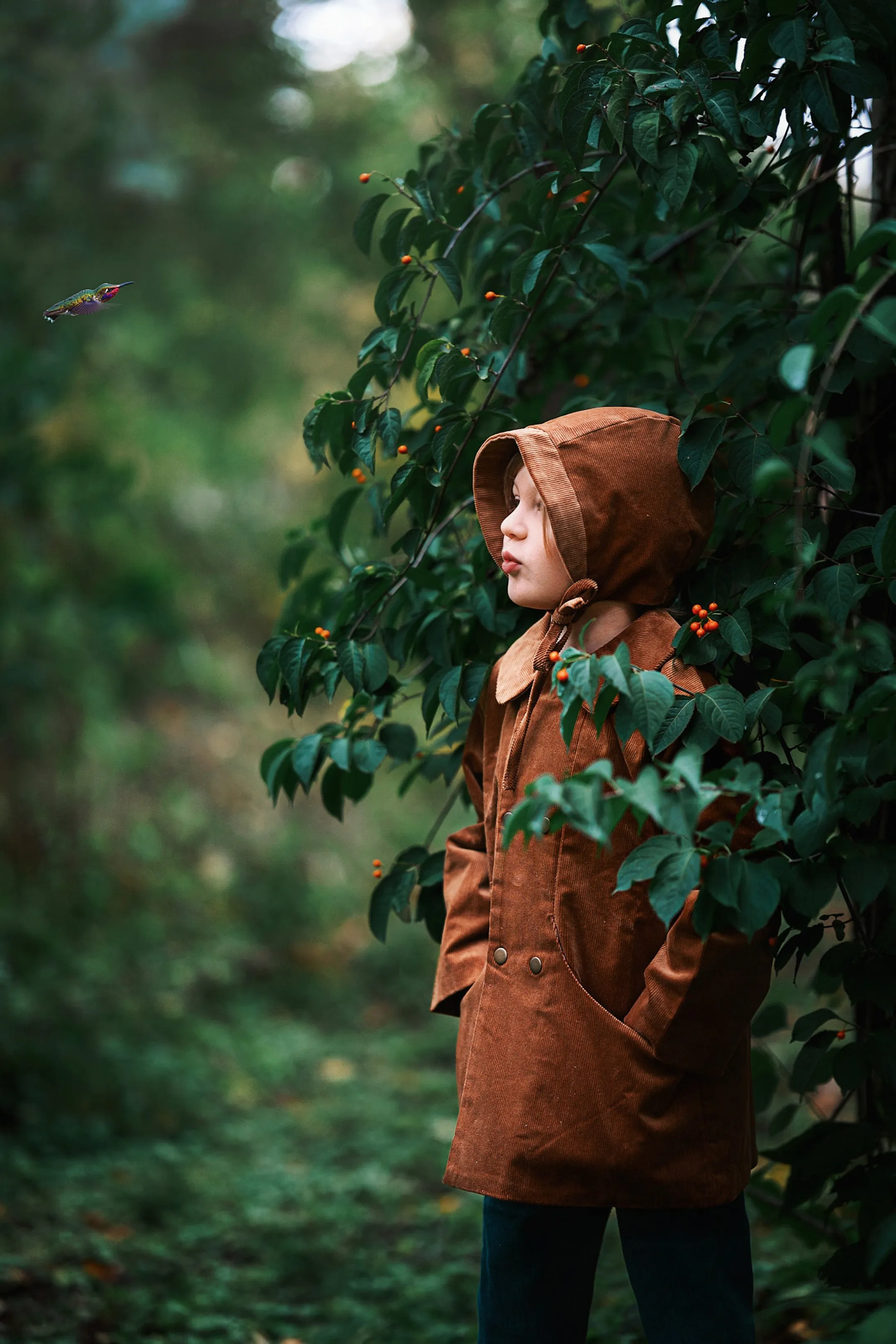 Camel Corduroy Coat