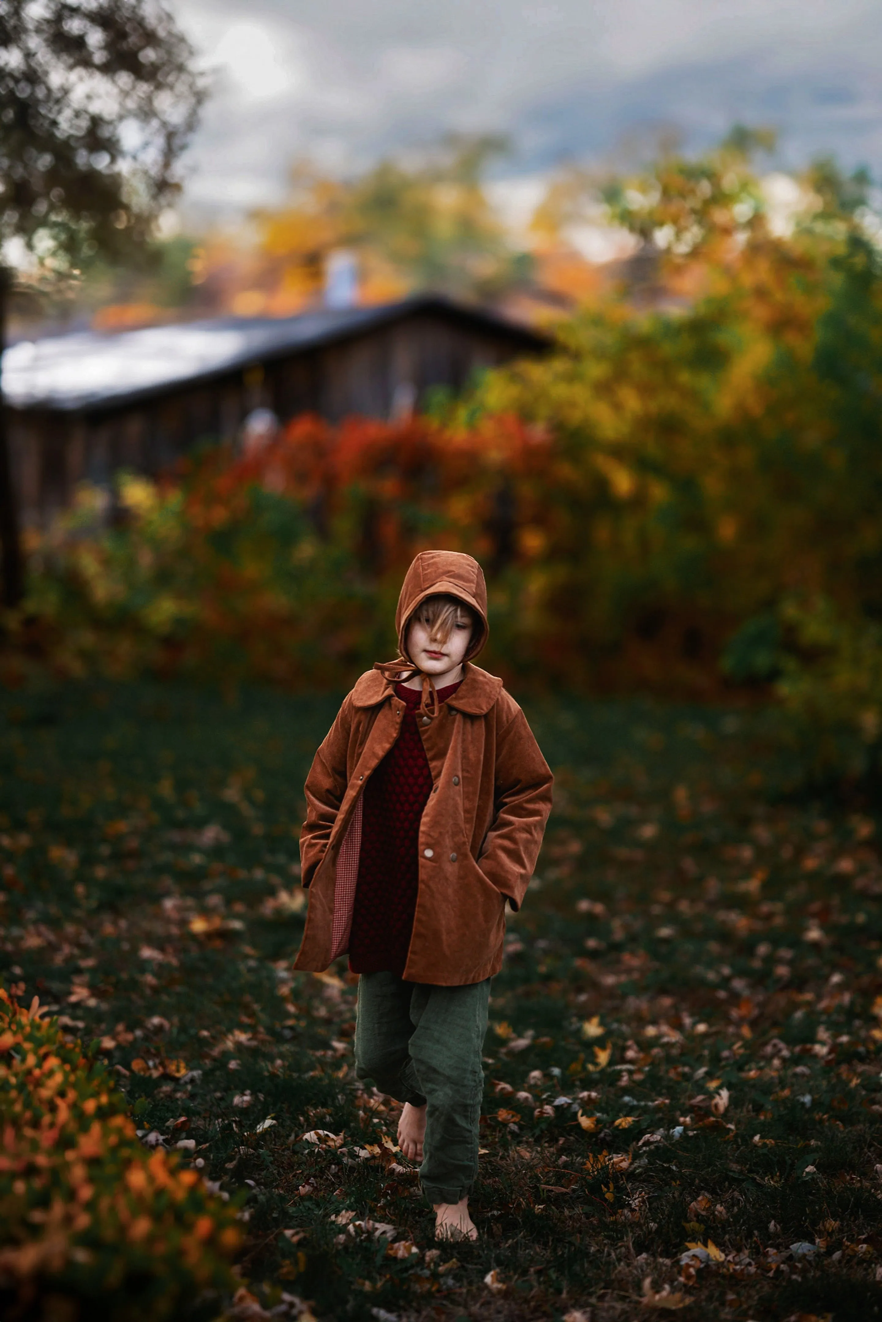 Camel Corduroy Coat