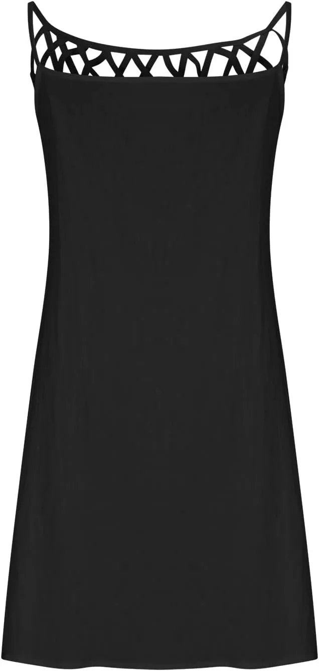 Ceboyel Women 2023 Summer Linen Dresses Cotton Boho Shirt Dresses Midi Length Casual Dress Trendy Ladies Beach Outfits