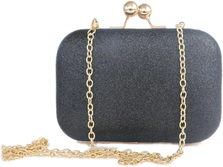 Chain Handbag Gold Clutch Purses for Women Shoulder Messenger Bag Womens Tote Bags Mini Clutch Gold