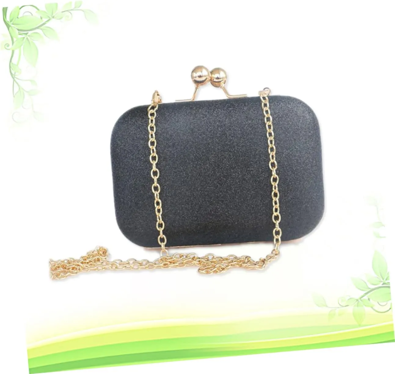 Chain Handbag Gold Clutch Purses for Women Shoulder Messenger Bag Womens Tote Bags Mini Clutch Gold