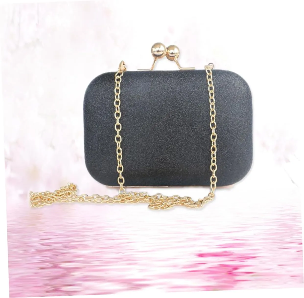 Chain Handbag Gold Clutch Purses for Women Shoulder Messenger Bag Womens Tote Bags Mini Clutch Gold
