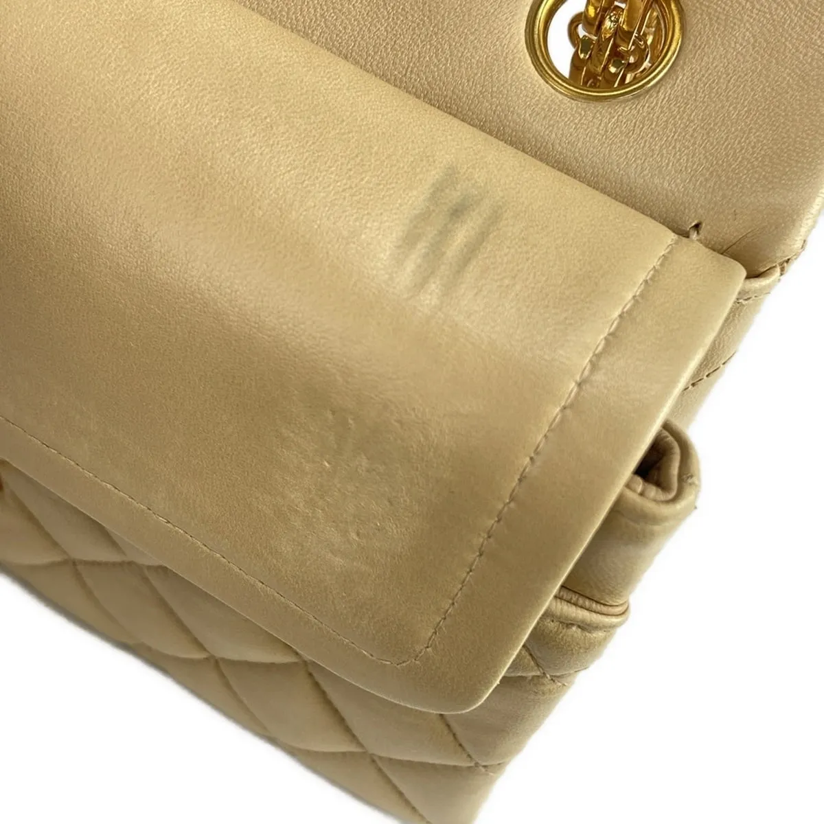 Chanel 2.55 Beige Classic Bag