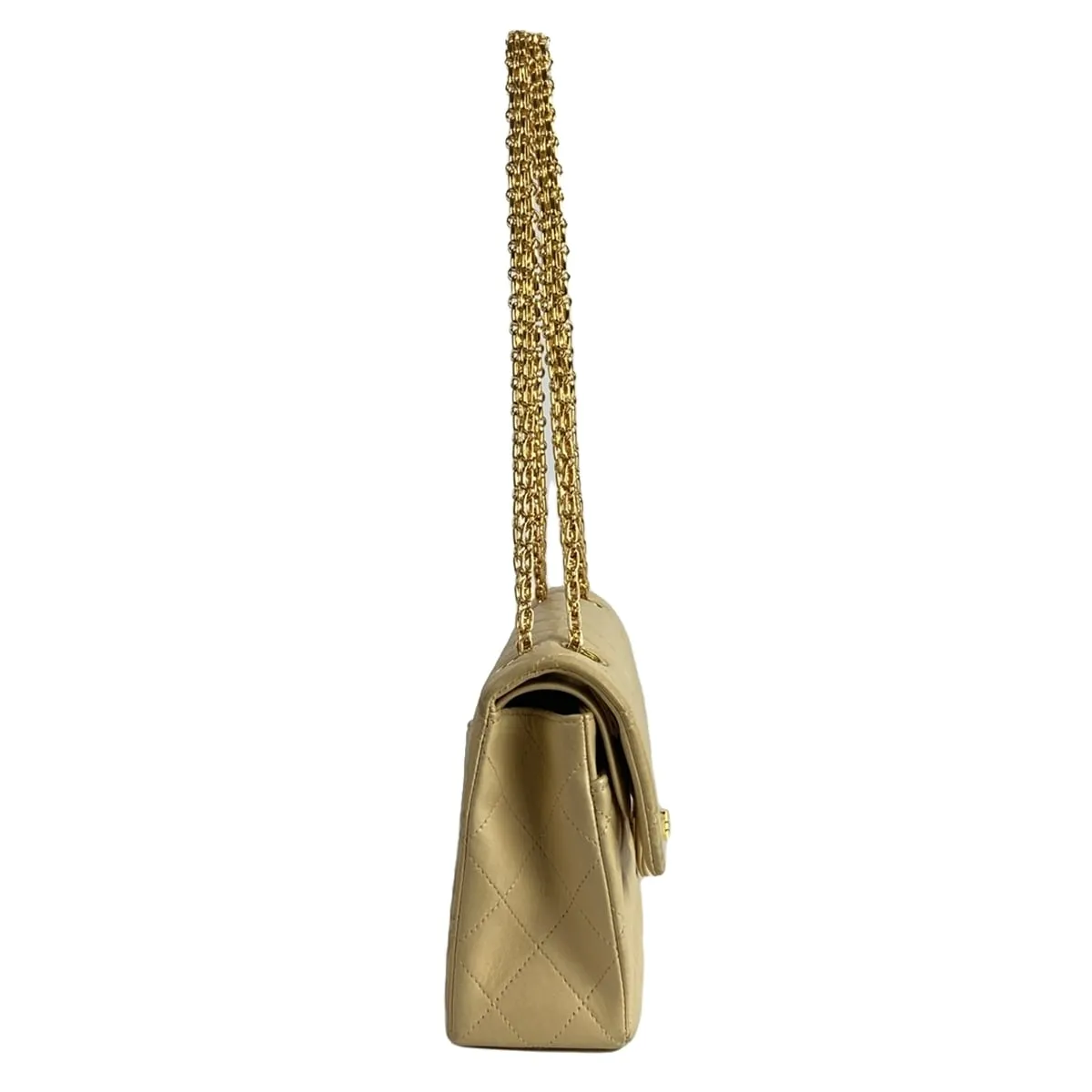 Chanel 2.55 Beige Classic Bag