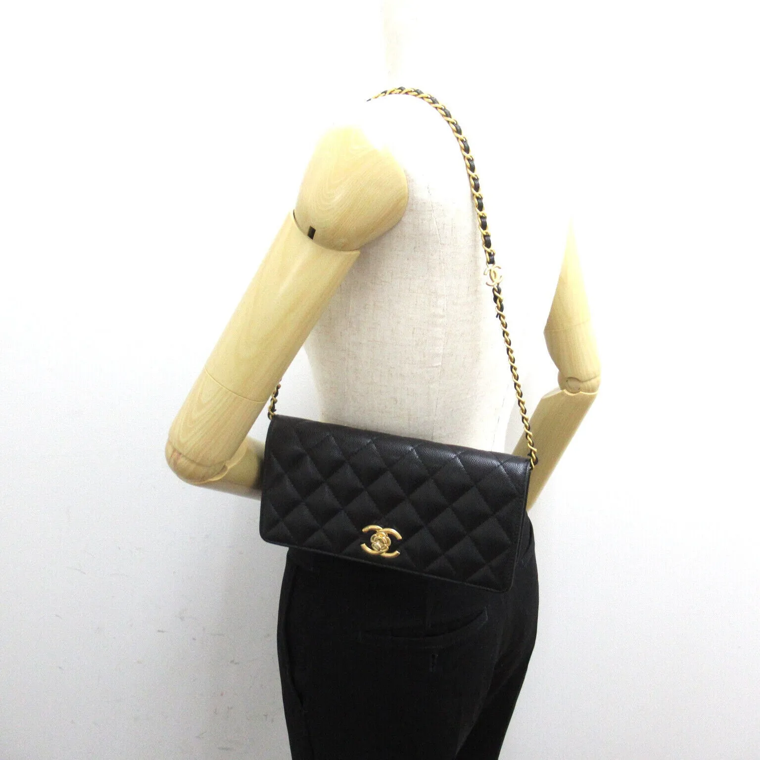 Chanel Camellia Chain Shoulder Bag