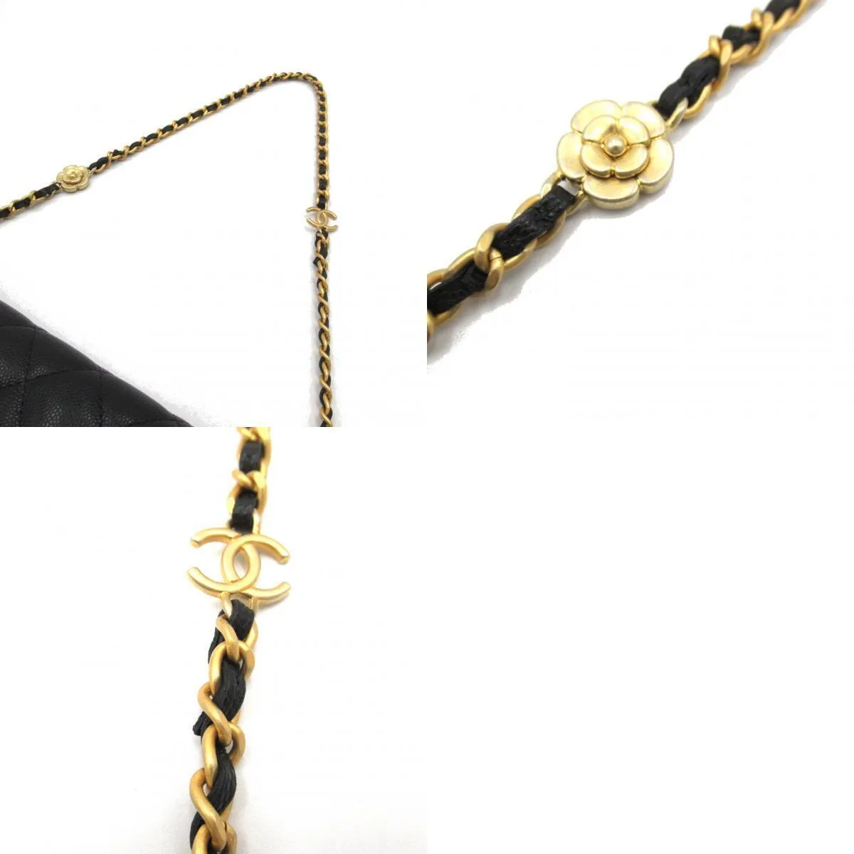 Chanel Camellia Chain Shoulder Bag