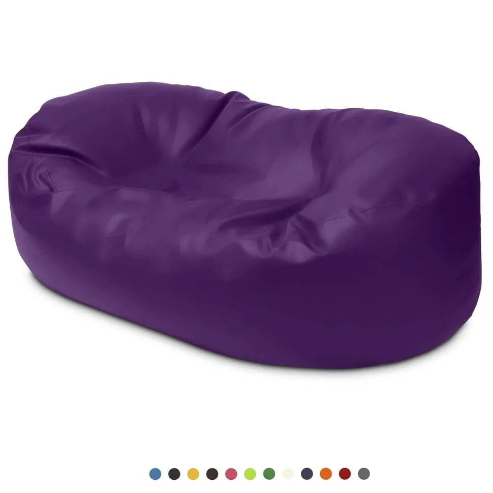 Classic 2 Metre Vinyl Austex Couch in Assorted Colours