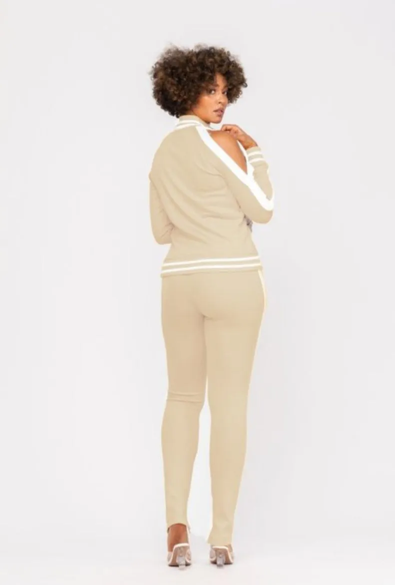 Cold Shoulder Tracksuit