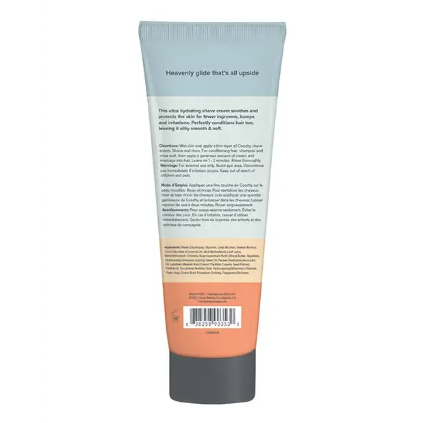 Coochy Ultra Hydrating Shave Cream Mango Coconut 8.5 fl. oz./250 ml